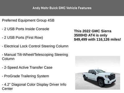 2022 GMC Sierra 3500 HD AT4