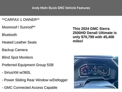 2024 GMC Sierra 2500 HD Denali Ultimate