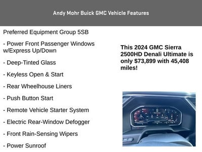 2024 GMC Sierra 2500 HD Denali Ultimate