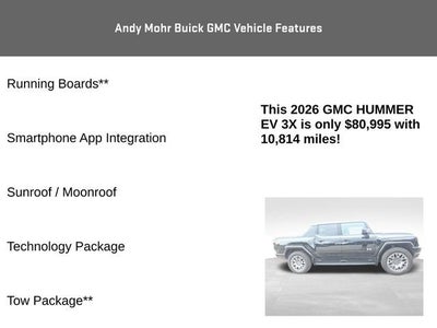 2026 GMC HUMMER EV Pickup 3X