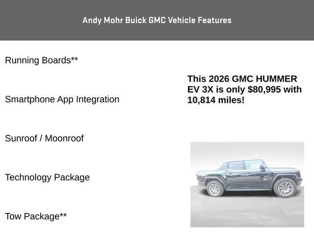 2026 GMC HUMMER EV Pickup 3X