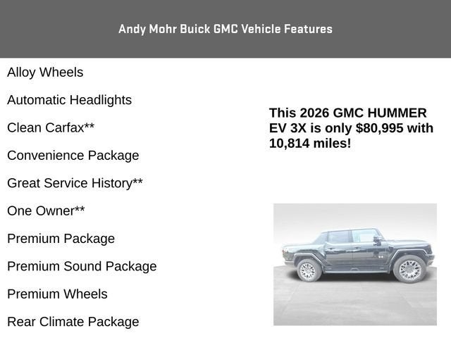 2026 GMC HUMMER EV Pickup 3X