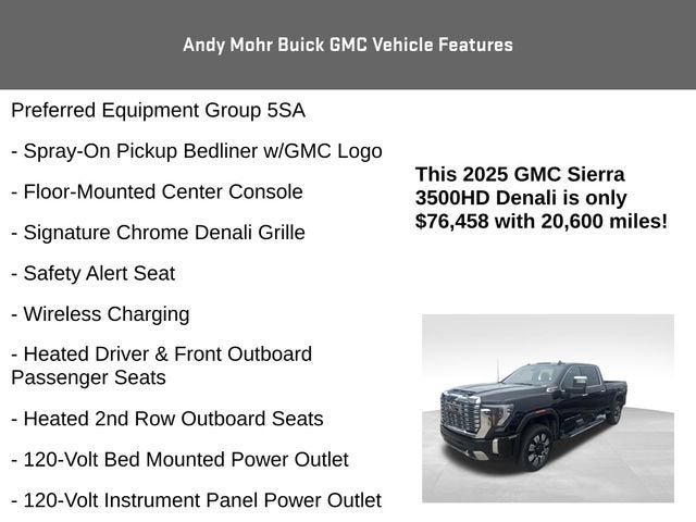2025 GMC Sierra 3500 HD Denali