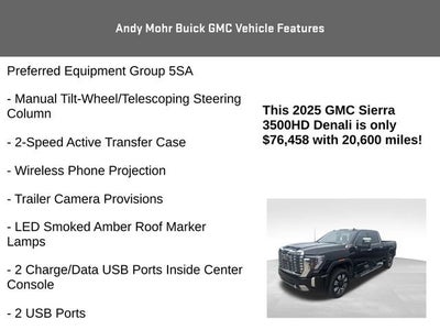 2025 GMC Sierra 3500 HD Denali