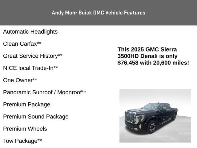 2025 GMC Sierra 3500 HD Denali