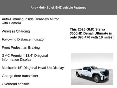 2026 GMC Sierra 3500 HD Denali Ultimate DRW