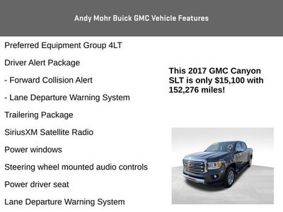 2017 GMC Canyon 4WD SLT