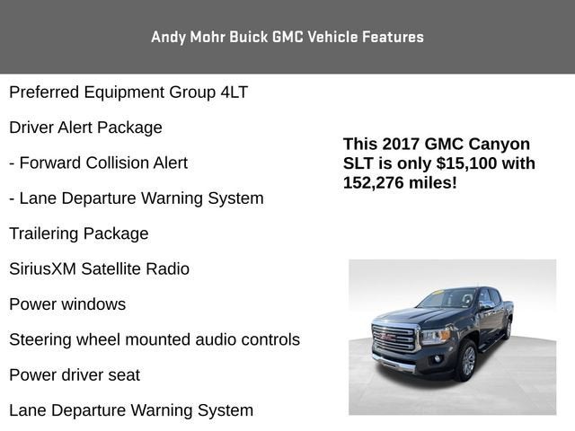2017 GMC Canyon 4WD SLT