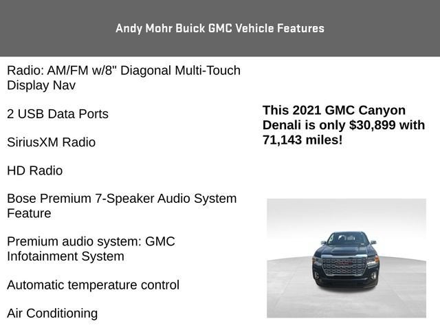 2021 GMC Canyon 4WD Denali