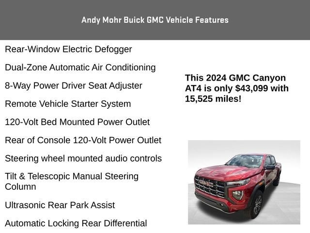 2024 GMC Canyon AT4