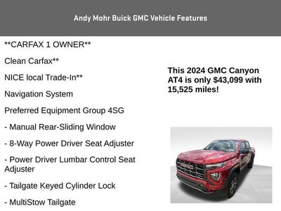2024 GMC Canyon AT4