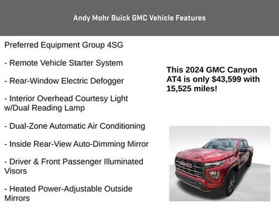 2024 GMC Canyon AT4