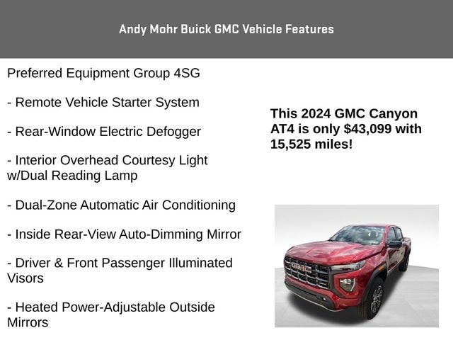 2024 GMC Canyon AT4