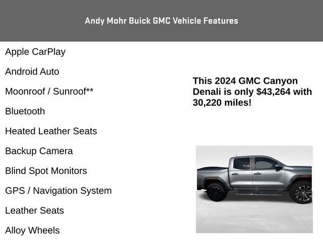 2024 GMC Canyon Denali