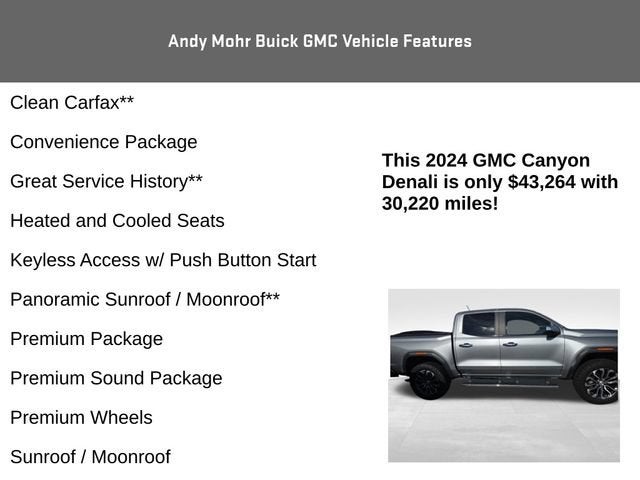 2024 GMC Canyon Denali
