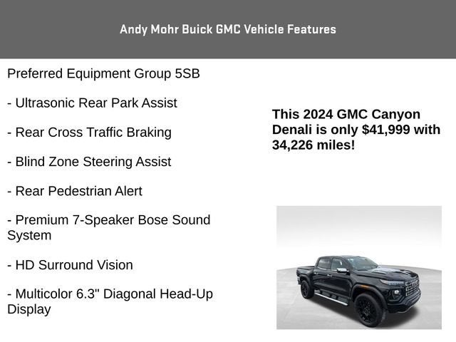 2024 GMC Canyon Denali