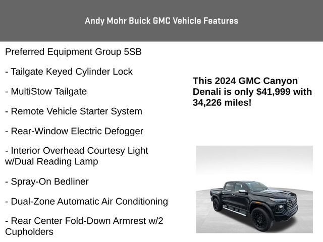 2024 GMC Canyon Denali