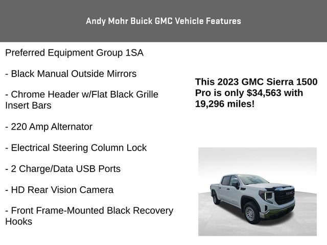 2023 GMC Sierra 1500 Pro