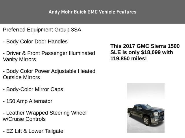 2017 GMC Sierra 1500 SLE