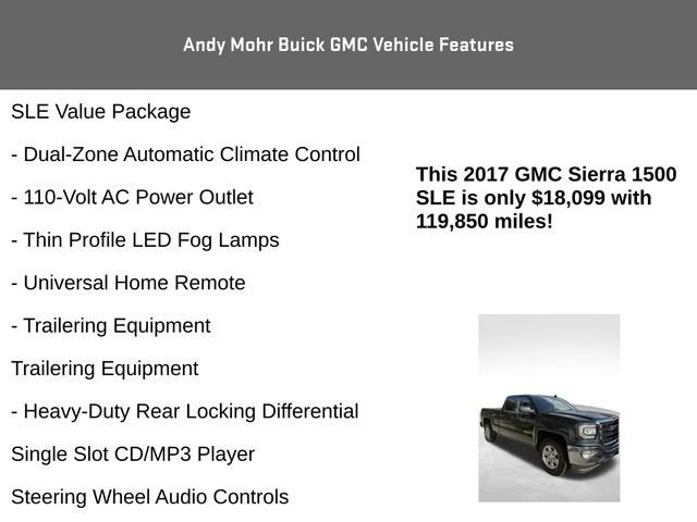 2017 GMC Sierra 1500 SLE