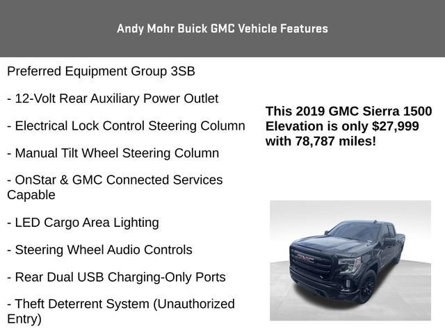 2019 GMC Sierra 1500 Elevation