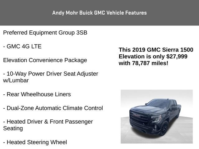 2019 GMC Sierra 1500 Elevation