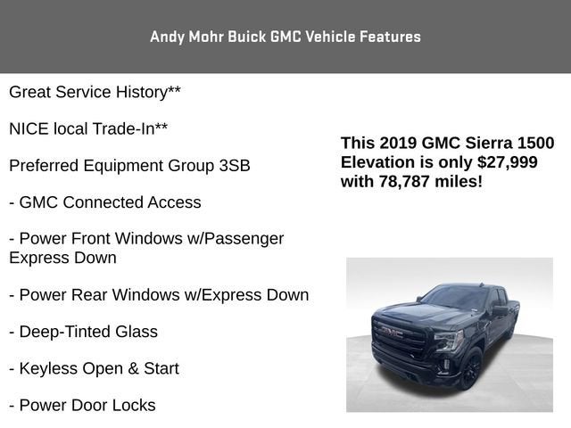 2019 GMC Sierra 1500 Elevation