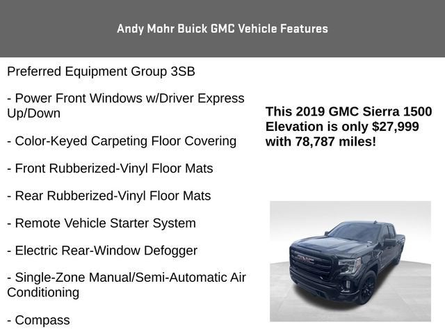 2019 GMC Sierra 1500 Elevation