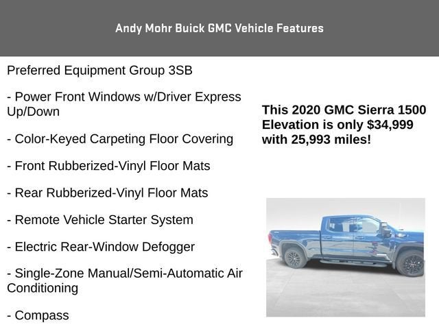 2020 GMC Sierra 1500 Elevation