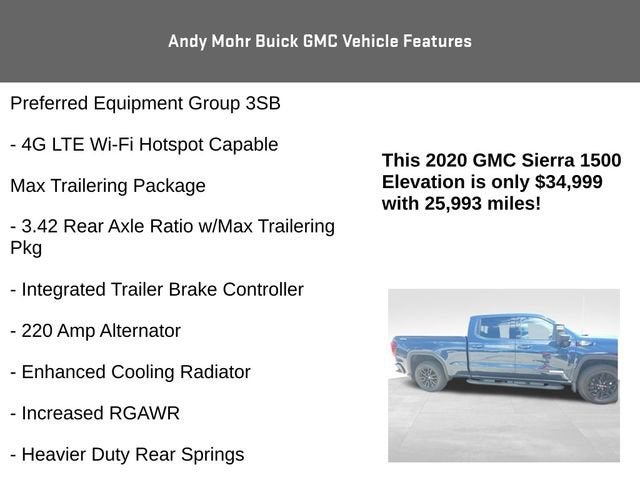 2020 GMC Sierra 1500 Elevation