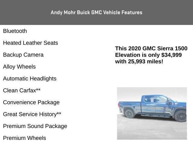 2020 GMC Sierra 1500 Elevation