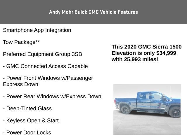 2020 GMC Sierra 1500 Elevation