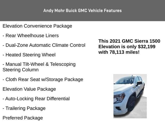 2021 GMC Sierra 1500 Elevation