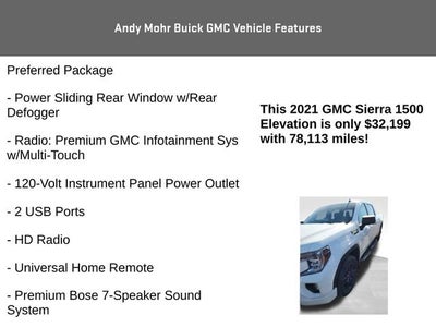 2021 GMC Sierra 1500 Elevation