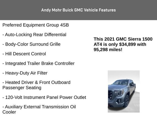 2021 GMC Sierra 1500 AT4