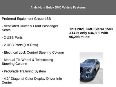 2021 GMC Sierra 1500 AT4