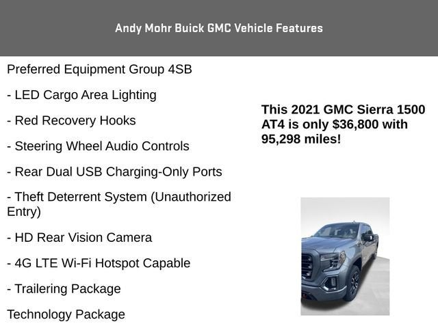 2021 GMC Sierra 1500 AT4
