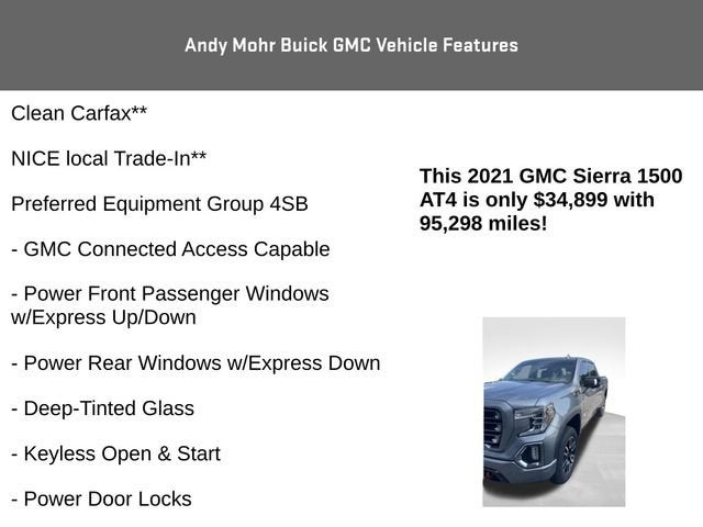 2021 GMC Sierra 1500 AT4