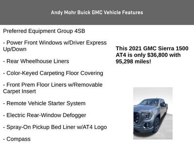 2021 GMC Sierra 1500 AT4
