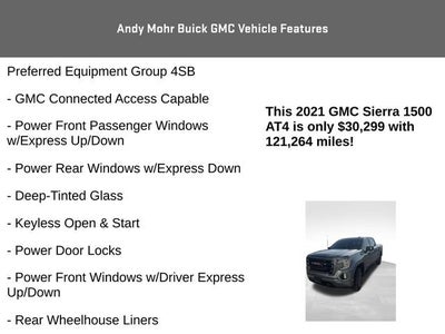 2021 GMC Sierra 1500 AT4