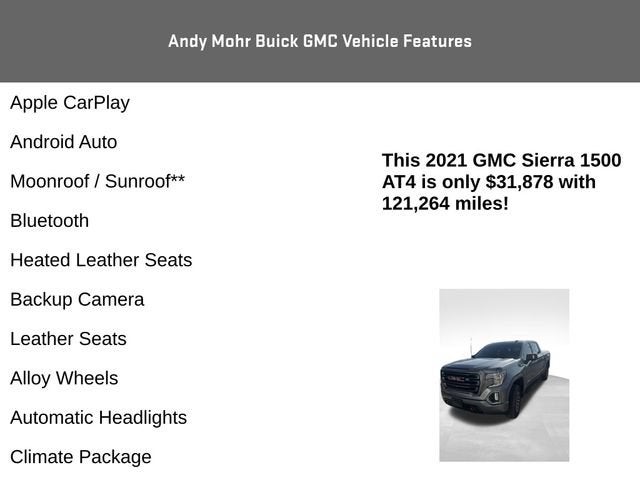 2021 GMC Sierra 1500 AT4
