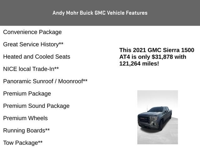 2021 GMC Sierra 1500 AT4