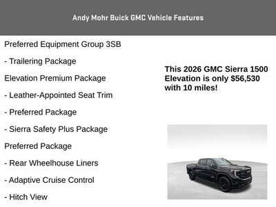 2026 GMC Sierra 1500 Elevation