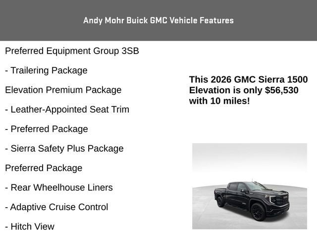 2026 GMC Sierra 1500 Elevation