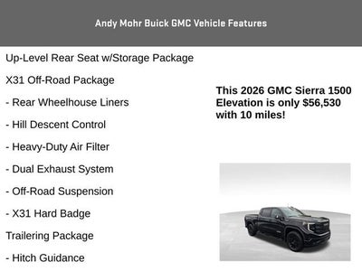 2026 GMC Sierra 1500 Elevation