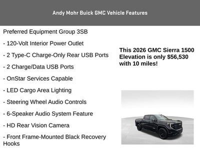 2026 GMC Sierra 1500 Elevation