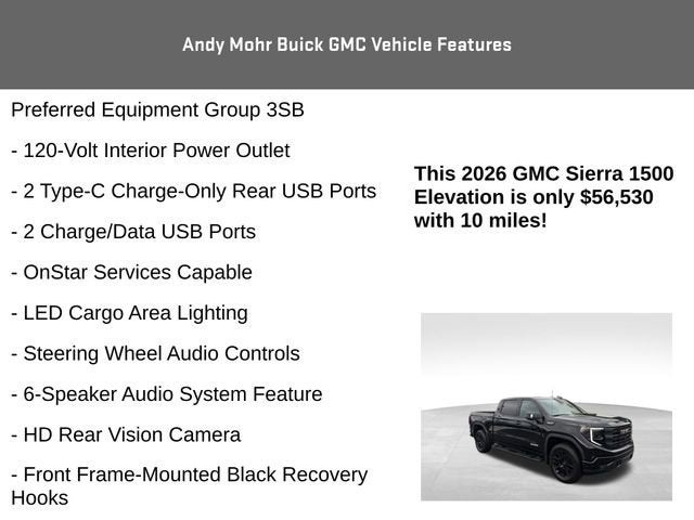 2026 GMC Sierra 1500 Elevation