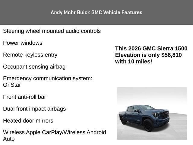 2026 GMC Sierra 1500 Elevation