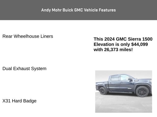 2024 GMC Sierra 1500 Elevation