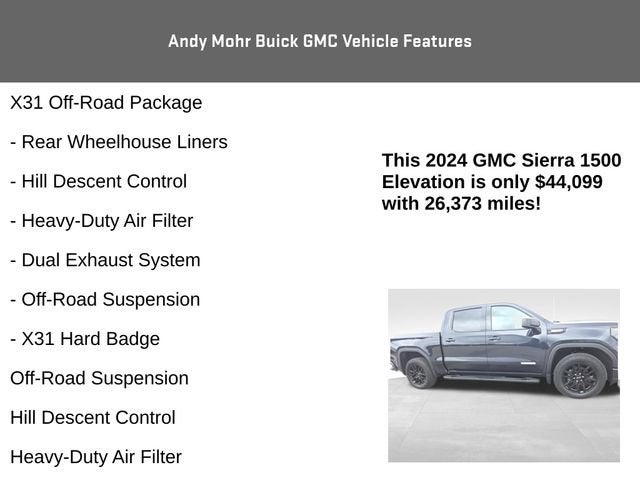 2024 GMC Sierra 1500 Elevation